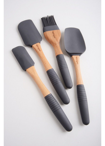 Кух.прилад Grey line Лопатка силікон/дерево вузька 24 см (RG-5128/2) Ringel (365276164)