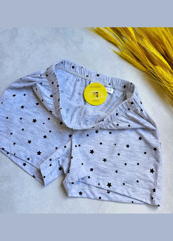 Мятный летний детская футболка и шорты для девочки🌿хлопок органический 100% Lupilu Комплект