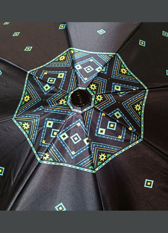 Синя міцна жіноча парасолька антивітер повний автомат Doppler середня система антивітер (347723709)