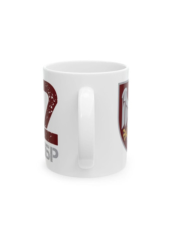 Кружка з шевроном "82 окрема десантно-штурмова бригада" No Brand (368671647)