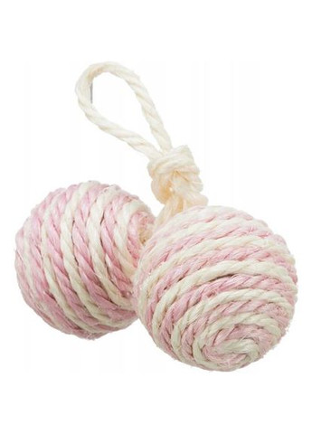 Іграшка М'ячі із м'ятою для котів, d:4,5 см (сизаль) Trixie (355255909)