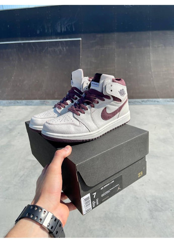 КРОСІВКИ ЖІНОЧІ NIKE AIR JORDAN 1 RETRO HIGH OG A MA MANIÉRE НАЙК АІР ДЖОРДАН No Brand бежеві демісезони (367173661)