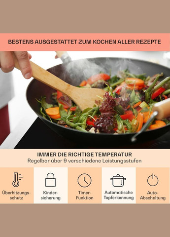 Варочная поверхность Virtuosa 5 Черный (10041117) Klarstein (338194844)