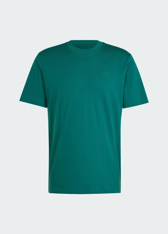 Зеленая футболка trefoil series adidas