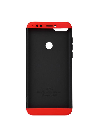 Чохол для Huawei Y7 Prime 2018 Black-Red (702249) BeCover (323109267)
