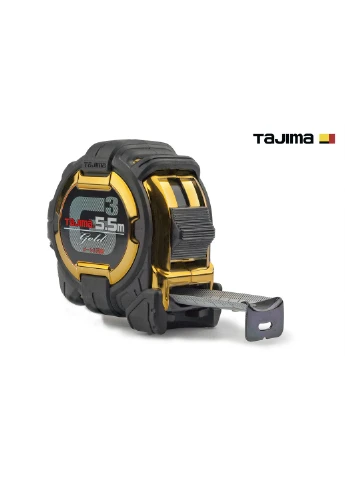 Рулетка строительная 5,5м х 25мм G3 LOCK ударопрочная Tajima (392073546)