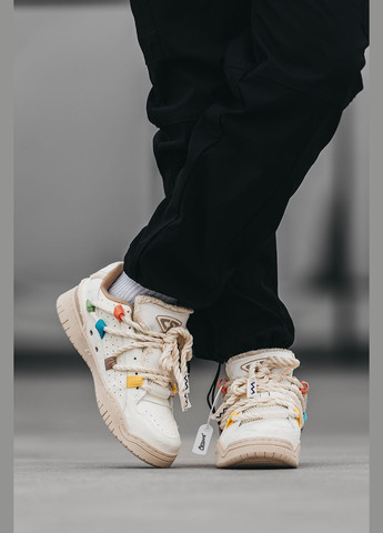 Кроссовки женские и мужские Cat & Sofa beige multicolor | Кэт & Софа бежевые No Brand бежевые всесезоны (315006142)