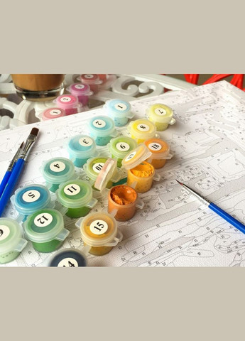 Картина по номерам "Выразительный букет" картина в цифрах, 40х50см Rainbow Art (308988468)