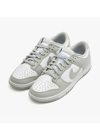 Белые демисезонные мужские кроссовки dunk low retro белый Nike