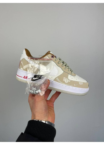 КРОССОВКИ ЖЕНСКИЕ NIKE AIR FORCE 1 07 LX FD4341-101 НАЙК АИР ФОРС 1 ПРЕМИУМ No Brand бежевые демисезоны (369388985)