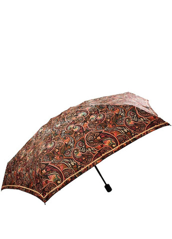 Коричнева жіноча парасолька автомат z54968-2 Zest маленька (346390350)
