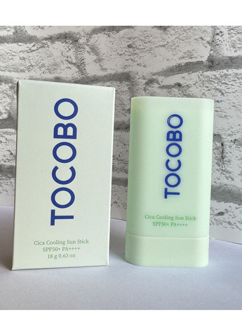 Cica Cooling Sun Stick — солнцезащитный сток с центелой SPF50+ PA++++ 18 g TOCOBO (369569430)