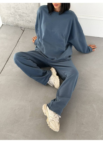 Женский базовый костюм из петли, модель 004 DK/DL Мода без кордонів (355076518)