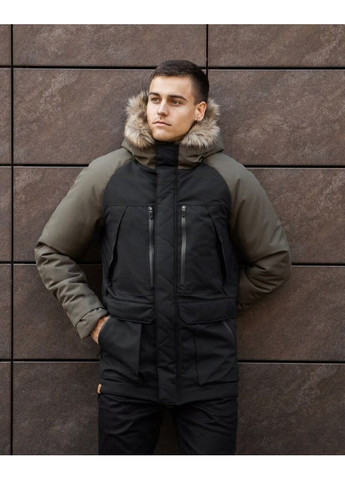 Парка seniora udacha Чорний-хакі Pobedov (259681869)