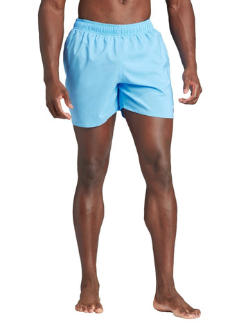 Мужские синие спортивные плавательные шорты solid clx short-length adidas