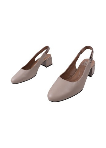 Molka Туфлі жіночі капучіно натуральна шкіра бежевий з, туреччина — (331611605)