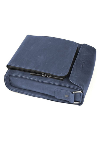 Чоловіча шкіряна сумка через плече RK-30272-3md крейзі хорс синій TARWA (330795383)