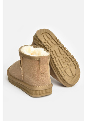 Уггі дитячі штучна замша бежевого кольору Let's Shop (367048958)