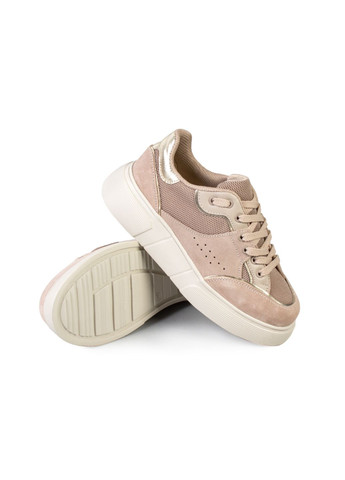 Бежеві кеди жіночі бренду 8200533_(1) ModaMilano