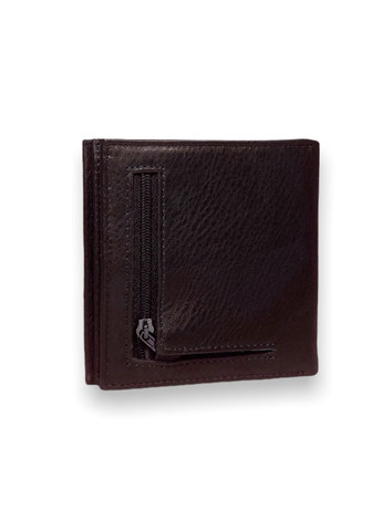 Чоловічий шкіряний гаманець 045B два відділи для купюр 12осередків для карт.10*10*2 5см коричневий Cardinal (266911725)