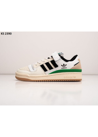 КРОСІВКИ ЖІНОЧІ ADIDAS FORUM LOW 84 WHITE GREEN АДІДАС ФОРУМ No Brand сірі демісезони (368870149)