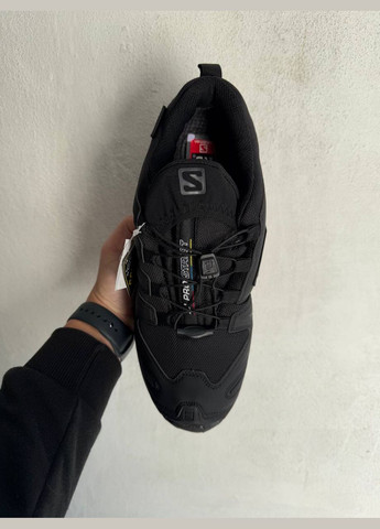 Чорні Зимовий кросівки зимові чоловічі salomon xa forces winter gore-tex black termo | саломон ха форсес чорні термо No Brand