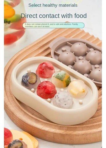 Силиконовая форма для льда с крышкой No Brand (295058821)