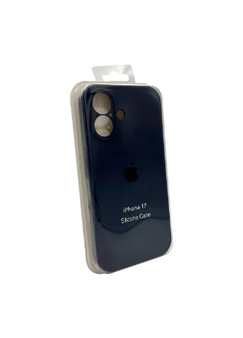 Чохол для смартфона Silicone Full Case AA для Apple iPhone 17 7, Dark Blue No Brand Camera Protect (379280709)