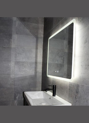 Зеркало LED DEM3011 80смх65см сенсорное включение + подогрев Dusel (316720347)