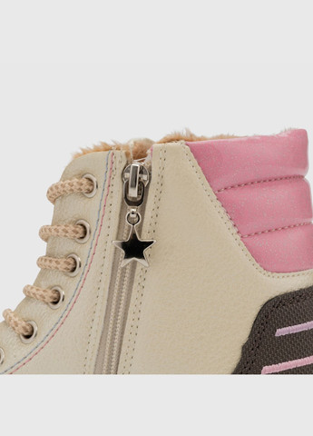 Черевики для дівчинки 1034 Бежевий Star Kids (316008090)