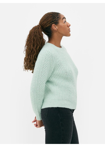 Мятный джемпер зима,мятный-серебристый, Primark