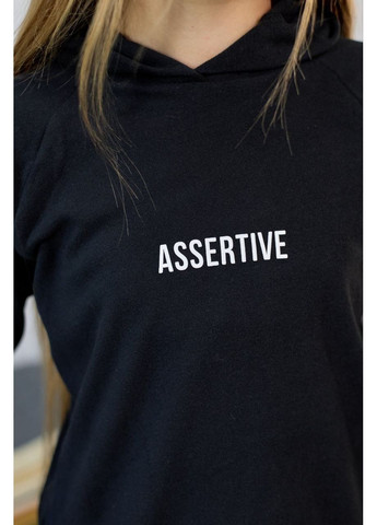 Базовий лонгслів з розрізом на пальчик та капюшоном Madlen (363188358)