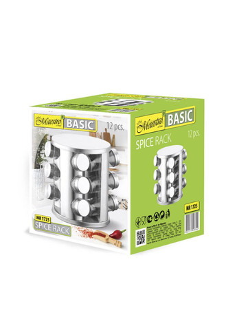 Набір ємностей для спецій 12 шт (MR-1725) Maestro (342121937)