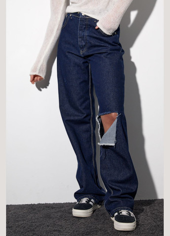 Двусторонние рваные джинсы в стиле grunge 33043 Lurex - (292252931)