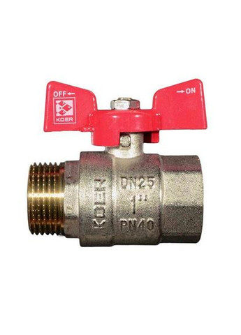 Кран кульовий 1" ГШМ (KR.218) (KR0028) KOER (315509009)