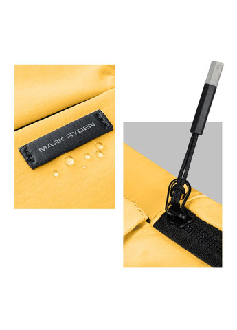 Дорожній рюкзак для ноутбука 15.6 дюйма MR1106 Yellow водостійкий ( ) Mark Ryden (368631106)