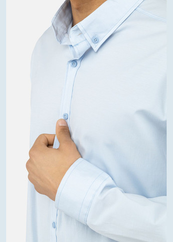 Чоловіча сорочка з довгим рукавом колір блакитний CB-00245592 G-Port (309004153)