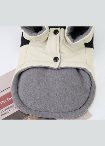 Водонепроницаемая курточка для собак Pet Style "DaDaGouPet" Белая L No Brand - (323235298)