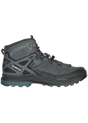Ботинки из Gore-Tex Rocket MID GTX Grey/Green AKU (360238494)