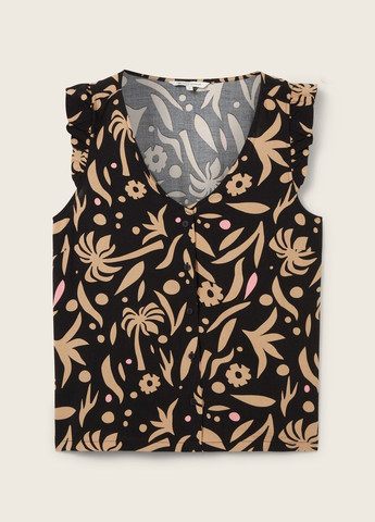 Чорна блузка Tom Tailor