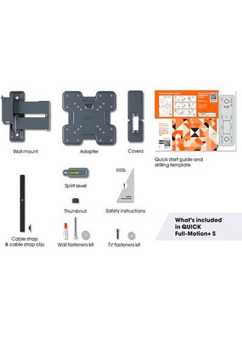 Кронштейн TVM 1243 Black (1812430) Vogels (329142904)