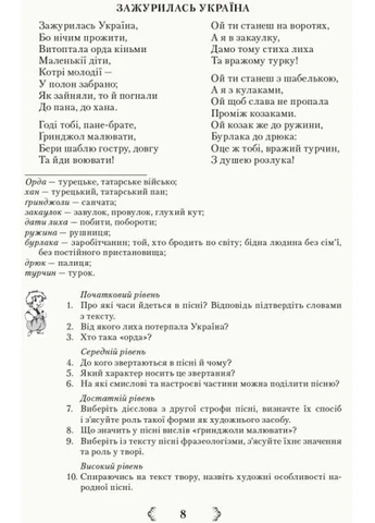 Українська література. 8 клас. Хрестоматія. Серія «Джерела». Упоряд. Паращич В.В. РАНОК (349839408)