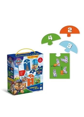 Пазл детский "Paw Patrol счет от 1 до 10" 200621, 20 элементов Toysi (390447576)