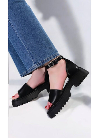 Черные босоножки женские черные Seven