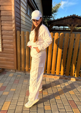 Брюки-карго с затяжками на штанинах Україна (322404446)