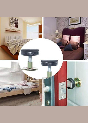 Стопор регулируемый для изголовья кровати, мебели и дверей самоклеящийся (TA0056) No Brand (315885349)