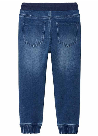 Синие демисезонные джоггеры джинсы Lupilu