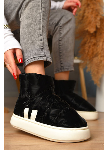 Уггі жіночі на хутрі чорного кольору Let's Shop (368540531)