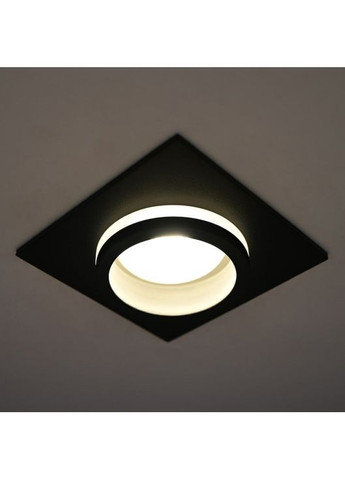 Вбудований світильник DL2816 під лампу чорний Ardero (365651222)