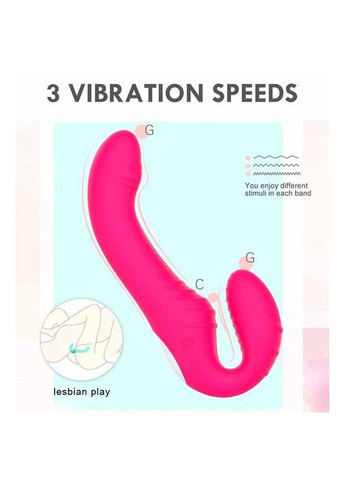 Безременний силіконовий страпон з вібрацією та пультом Love Rider K000959 No Brand (366887763)